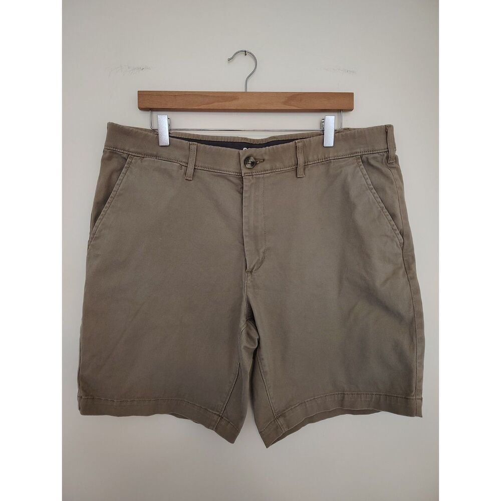 Sonoma Men’s Flexwear Shorts Khaki Taupe Stretch Flat Front - Picture 1 of 4